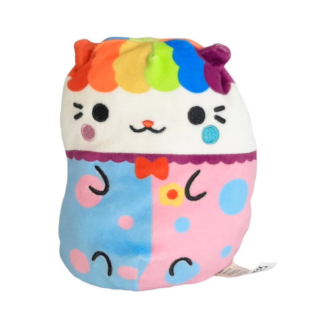 Cats vs Pickles Chonk Clownie BeanBag Plush Stuffed Toy 5.5"